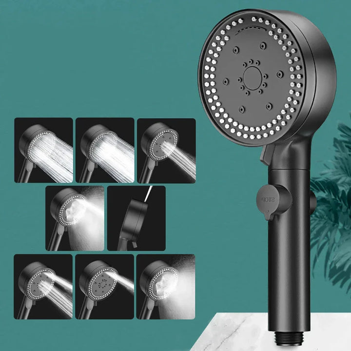ZenSpray – Luksus Dusjhode med 8 Moduser Luvikno