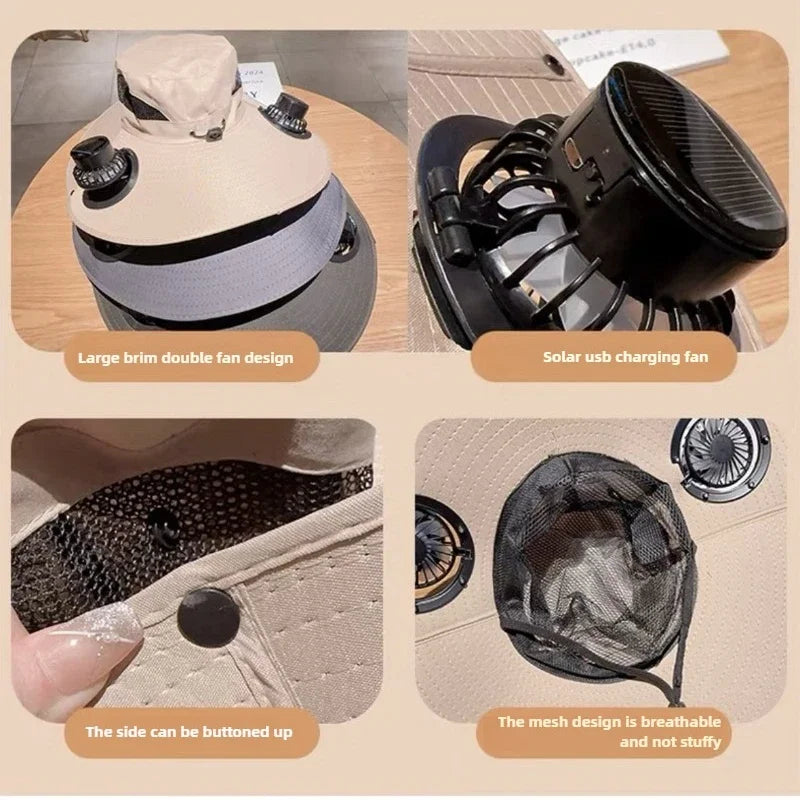 Large Brim Fan Cap | Luvikno