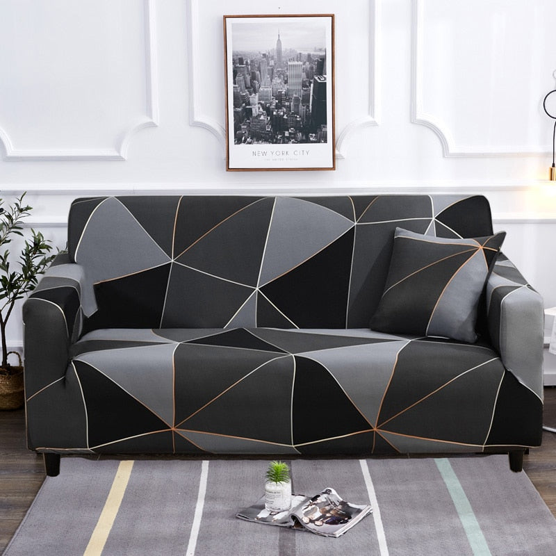 Moderne Antiskli Fargerik Elastisk Sofatrekk | Luvikno
