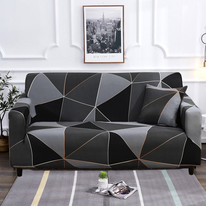 Moderne Antiskli Fargerik Elastisk Sofatrekk | Luvikno