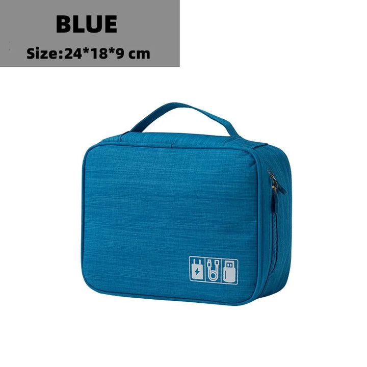 Luvikno | Baguvo Kosmetikkveske | Vannavvisende & Kompakt | 100 % Oxford Polyester | 24×18×9 cm