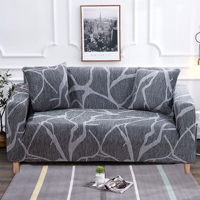 Moderne Antiskli Fargerik Elastisk Sofatrekk | Luvikno