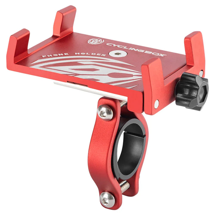 Luvikno | Sykkel Telefonholder RideGrip 360 Pro | 360° Roterbar | Aluminium Legering | Støtbestandig & Sikker | For Sykkel, Motorsykkel & E-Scooter