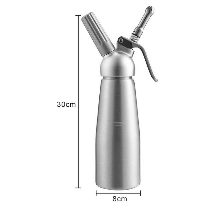 Sahnespender Alu med 3 dyser 500ml | Luvikno