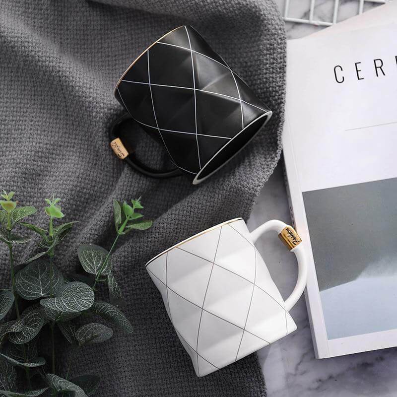 Geometrisk "Enkel" Krus | Luvikno