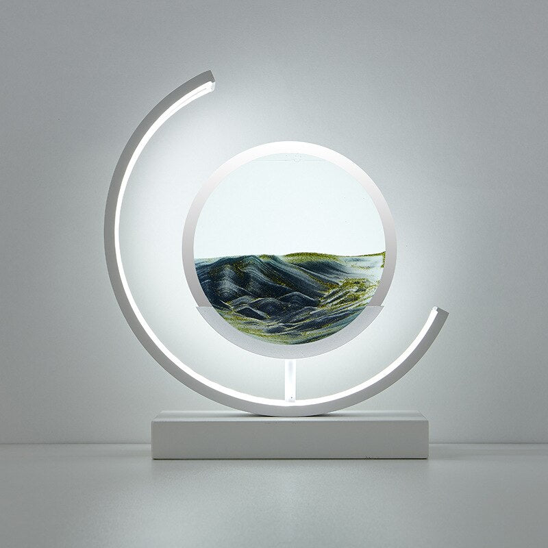 Luvikno | SandAura Beroligende Sandlampe for Avslapning