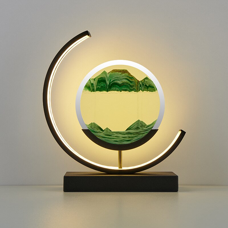 Luvikno | SandAura Beroligende Sandlampe for Avslapning