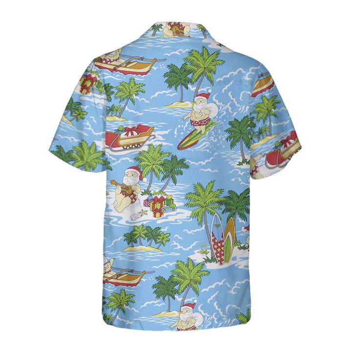 Luvik | Hawaii-skjorte Santa Sailing, Morsom gave til Julenissen, Beste gave til jul