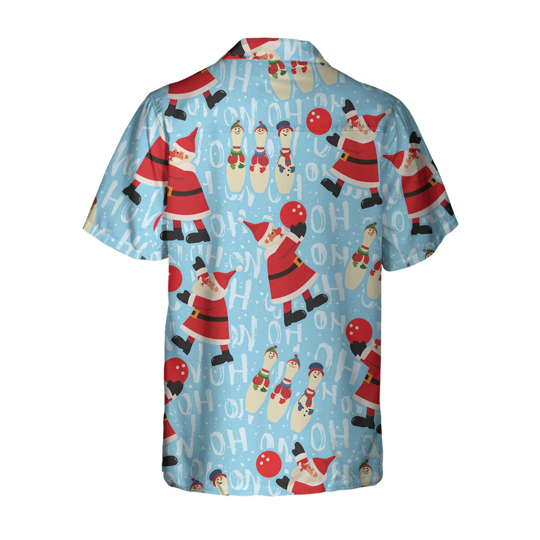 Luvik | Santa bowling-shirt, morsom juleskjorte, beste julegave