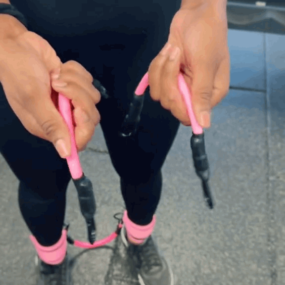 Ankle Fitness Band Set med Fotremmer | Luvikno