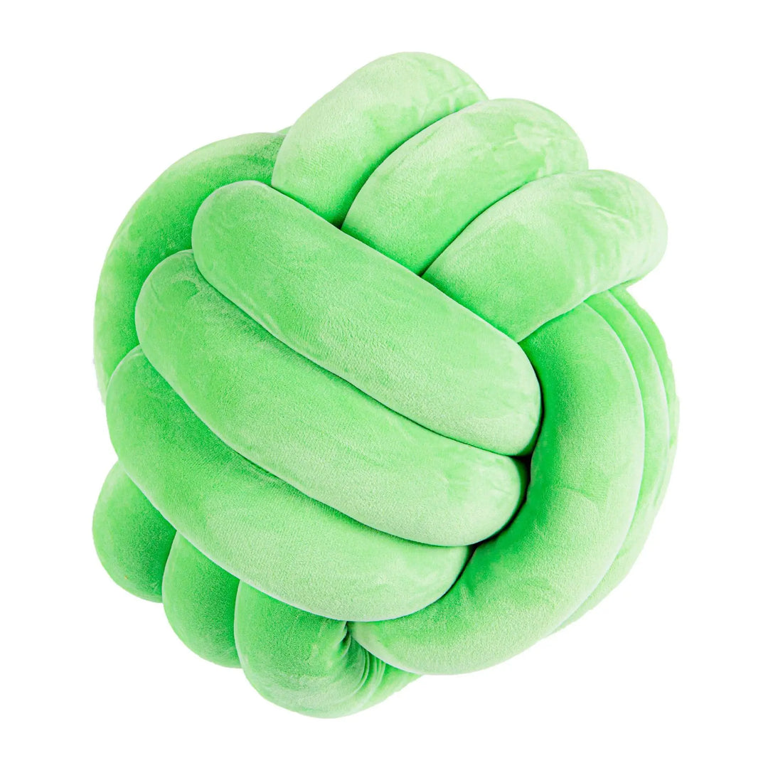 Plush Knot Cushion (Velour) | Luvikno