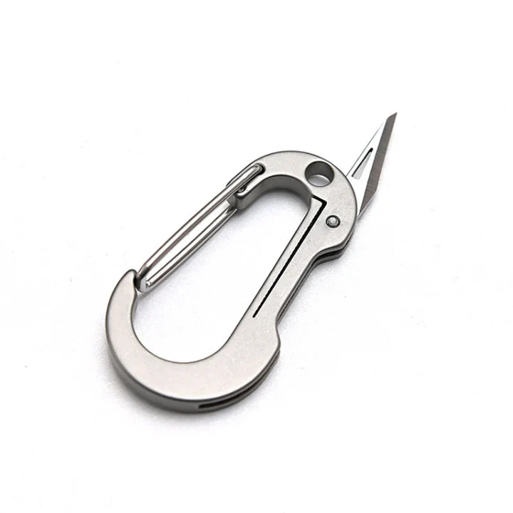 Titanium Alloy EDC Multi-Tool Nøkkelring Kniv | Luvikno