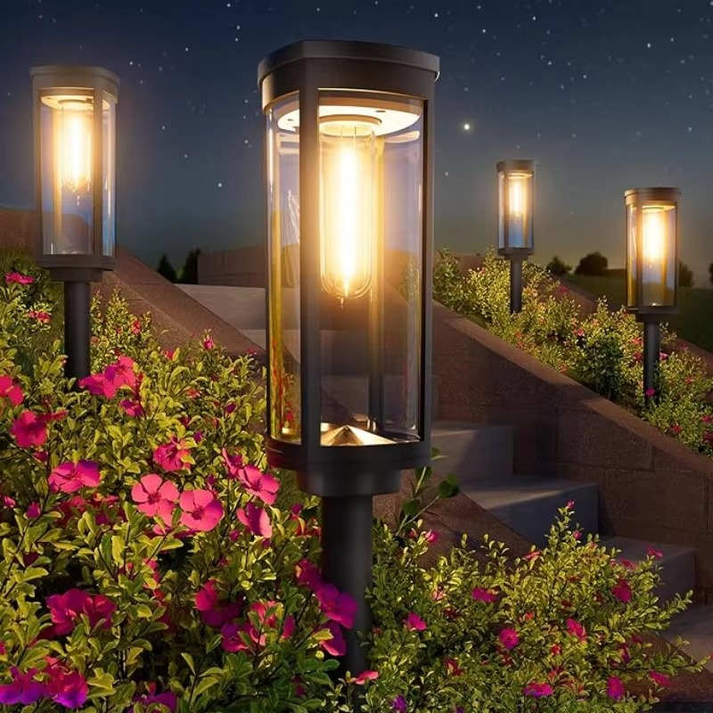 Solar Glow Hagebane Lys – 2 Stykk Sett Luvikno