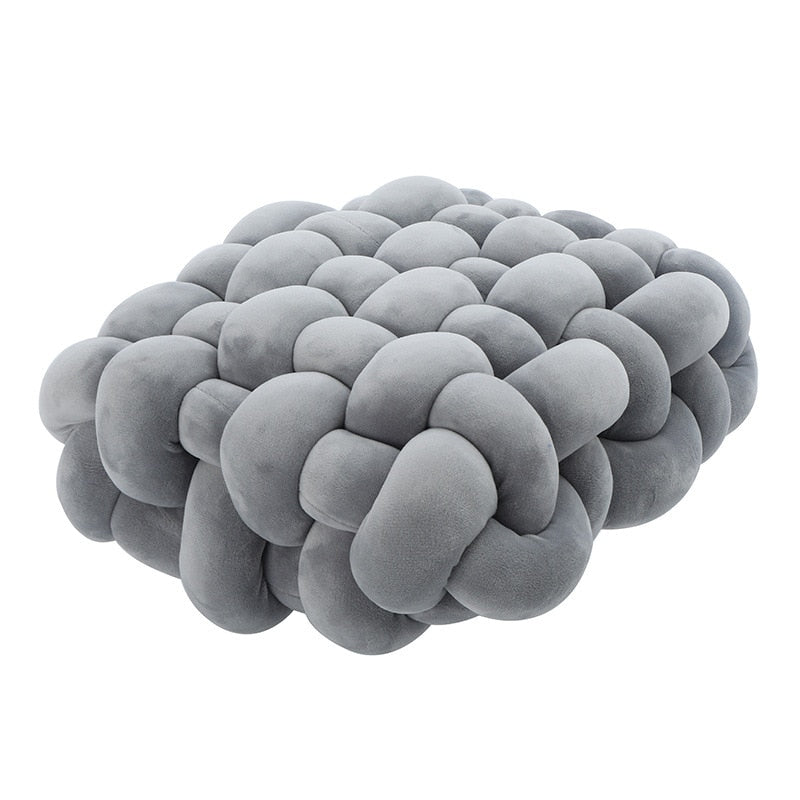 Knotted Ball Decorative Pillow | Luvikno