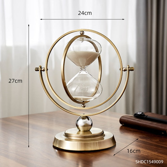 Time Charmer Metall Timeglass Dekor | Luvikno