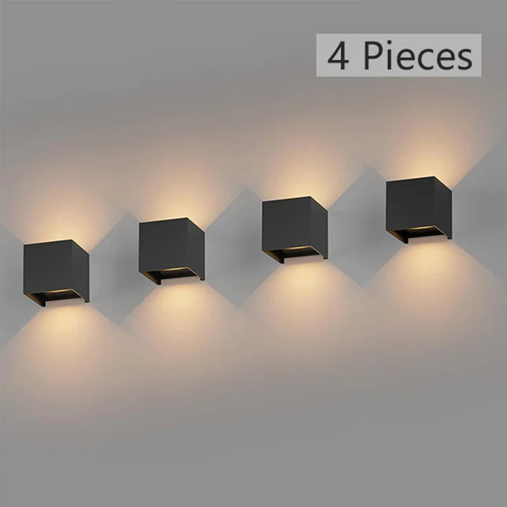 Utendørs LED-vegglampe | Luvikno