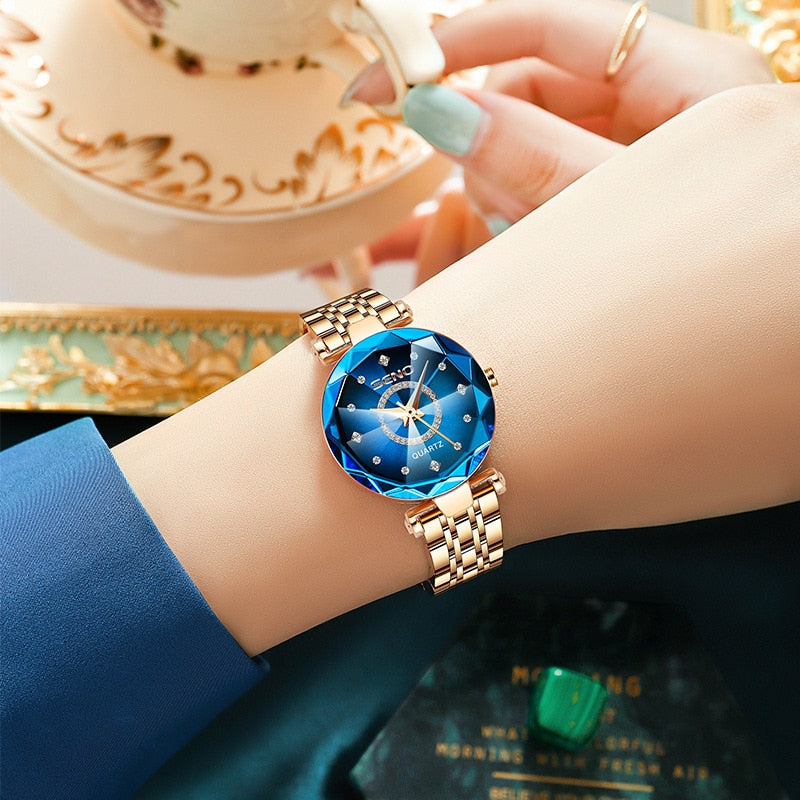 Luvik | Starry Sky kvartsikello