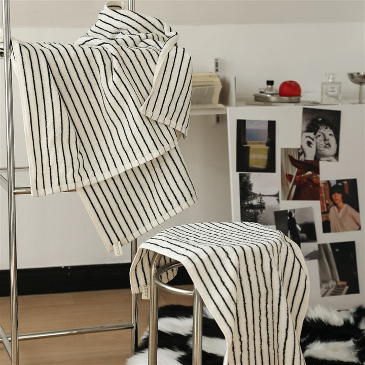 Stripe Cotton Towel | Luvikno