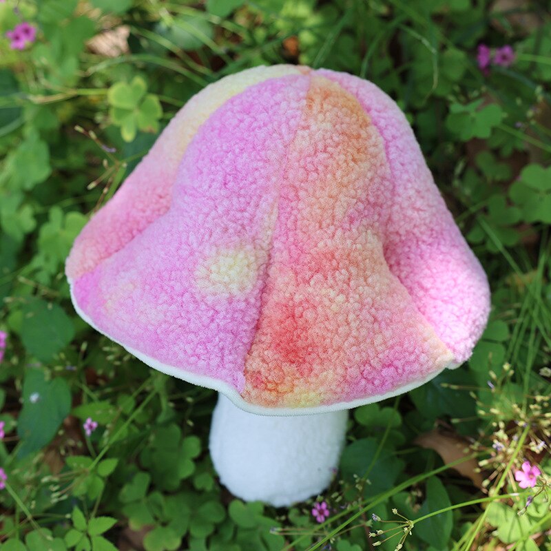 Fluffy Mushroom Cushion | Luvikno