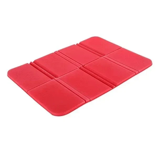 Luvikno | Campingsete Matte | Ultra Lett & Vanntett | Sammenleggbar & Isolerende | TrekMoll XPE