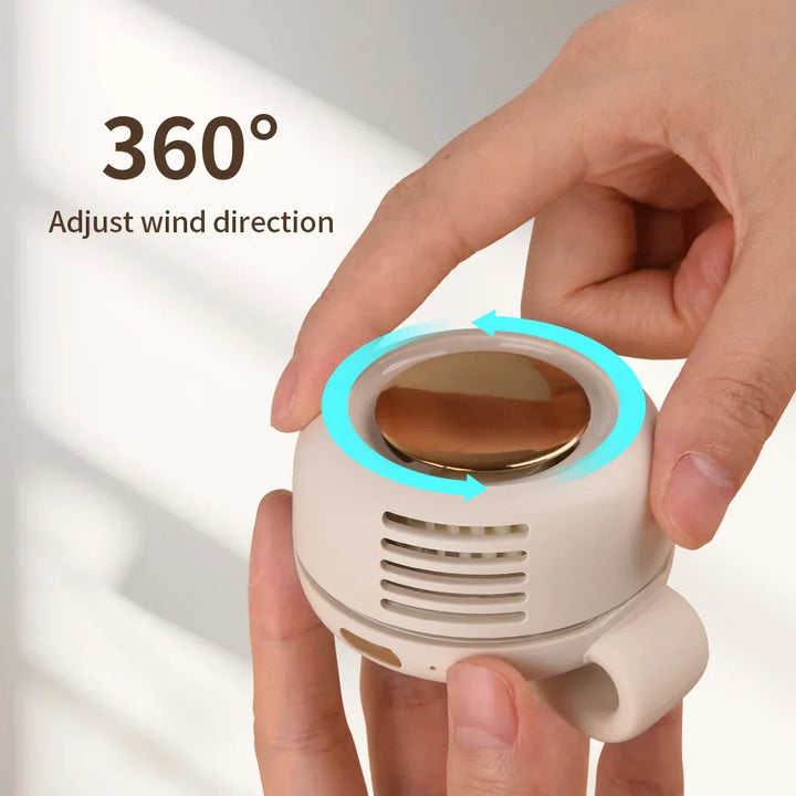 Clip-On Body Rechargeable Waist Cooler Fan | Luvikno