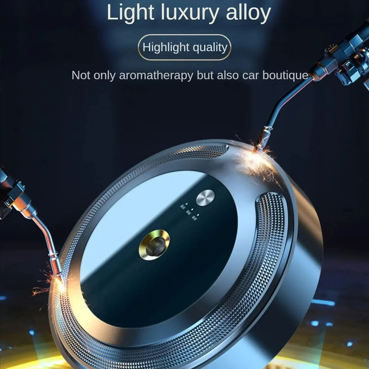 Luvikno | Lunova Aroma Diffuser Sett | Intelligent Aromaterapi Enhet med 3 Essensielle Oljer | USB Lading & Smart Mode
