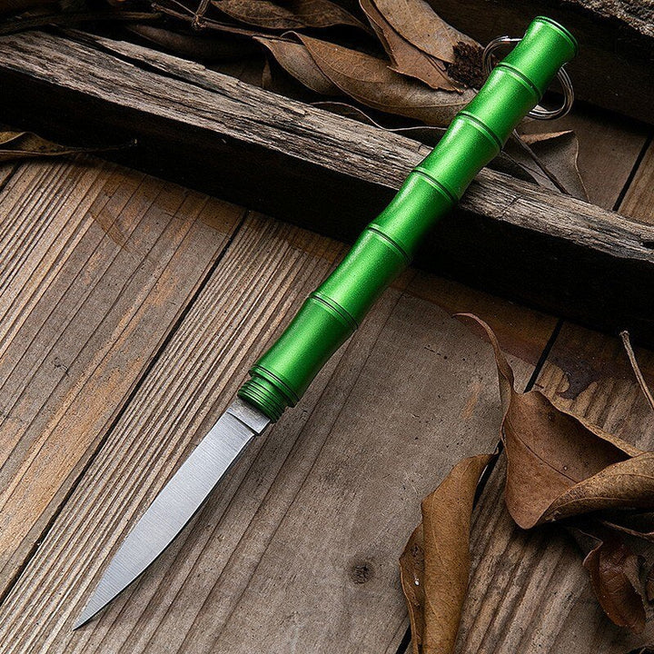 Bamboo Bærbar Selvdiffsjons Camping Kniv | Luvikno