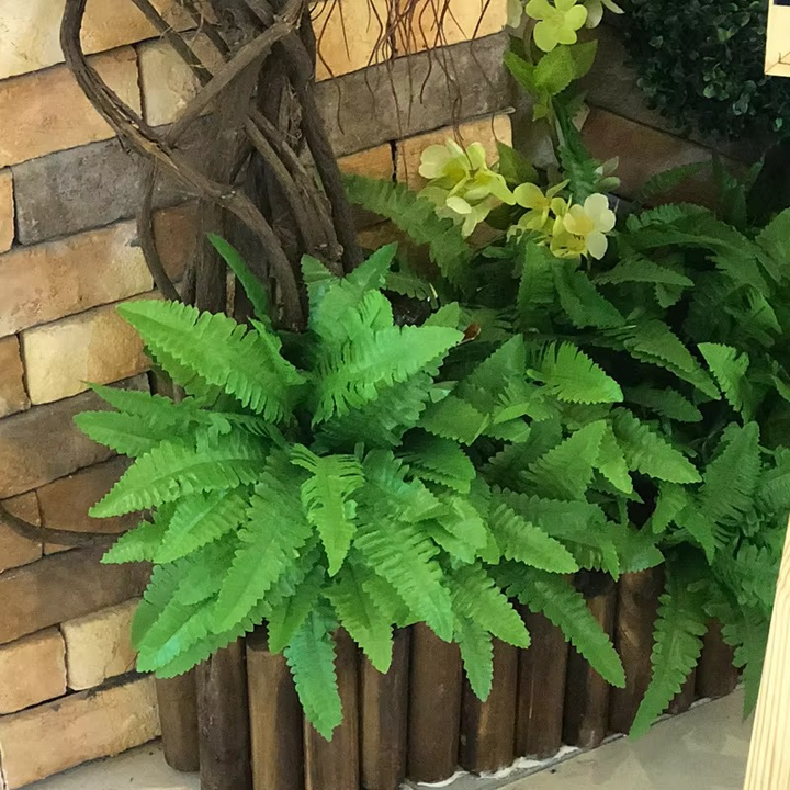 UV-Resistant Livlike Boston Fern for Utendørs- og Innendørsdekor Luvikno