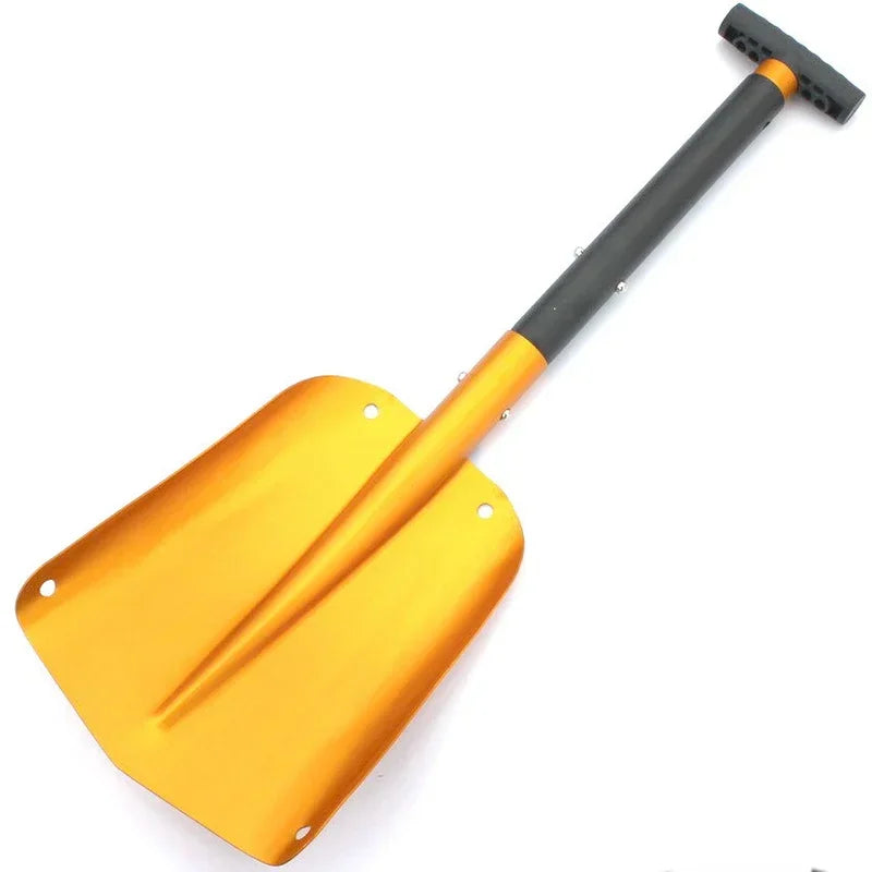 Luvikno | Teleskopisk Snøspade FrostoX | Aluminium | Justerbar 63–82 cm | Lett & Holdbar