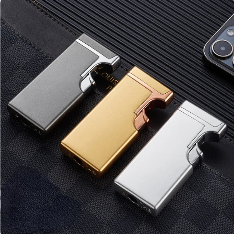 Metal Double Fire Jet Butane Lighter | Luvikno