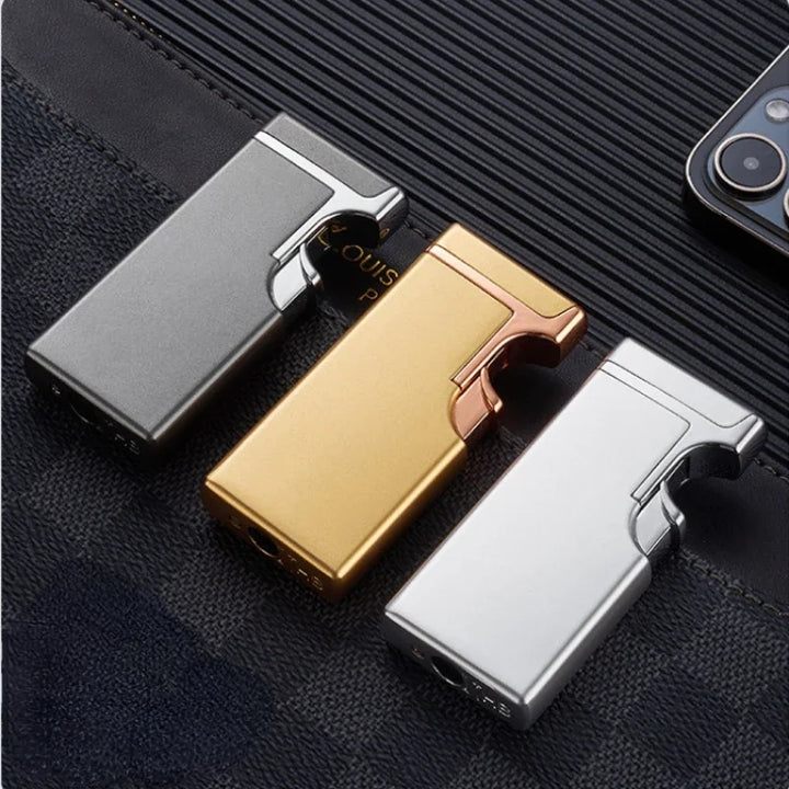Metal Double Fire Jet Butane Lighter | Luvikno
