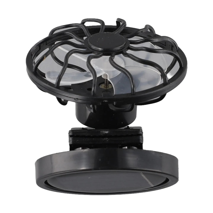 Luvikno | Solar-Ventilator SunBreeze ClipFan | Mini-Clip Vifte med Solpanel | For Utendørsaktiviteter, Reiser & Sport | Håndfri Kjøling