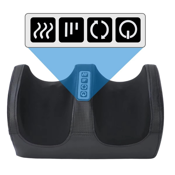 Avansert Shiatsu Fotmassasjermaskin med Varmebehandling og Dyp Knaing Luvikno