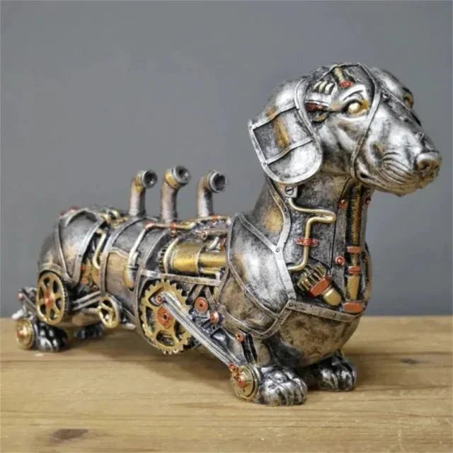 SteamBeast - Steampunk Dyrefigurer med Gears Luvikno