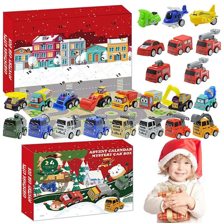 SpeedJoy Kalender - Juleeventyr med Biler & Lastebiler Luvikno