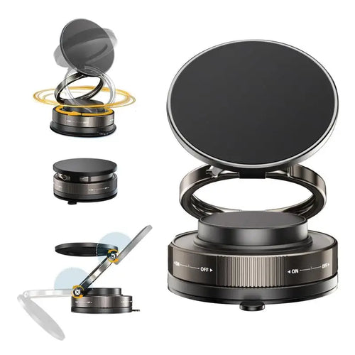 Luvikno | 360° roterbar suge-magnetisk biltelefonholder