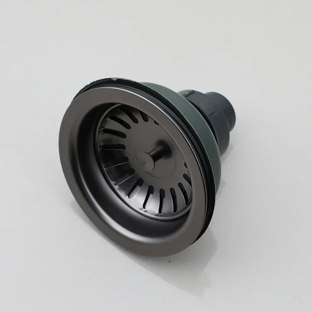 AquaGuard Rustfritt Stål Vaskestrainer med Luktfilter – Pop-Up Stopper & Anti-Blocking Kurv Luvikno
