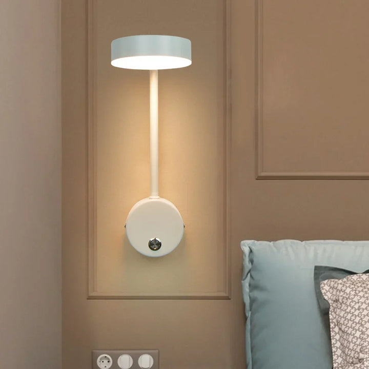 NordicGlow - Justerbar LED Vegglampe for Moderne Interiør Luvikno