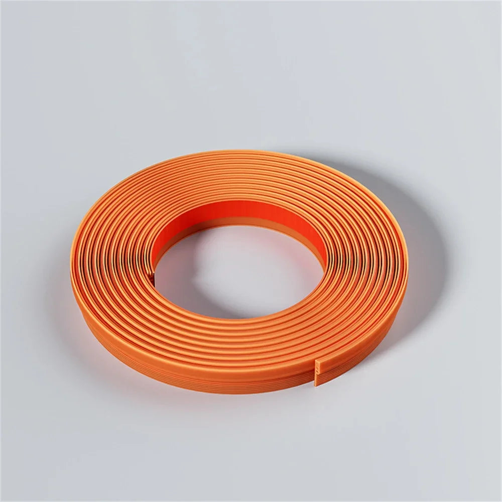 Luvikno | Dørforsegling SilentSeal Pro | PVC trekk stopper uten lim | Lydisolert & energibesparende | Vaskbar & tilpassbar