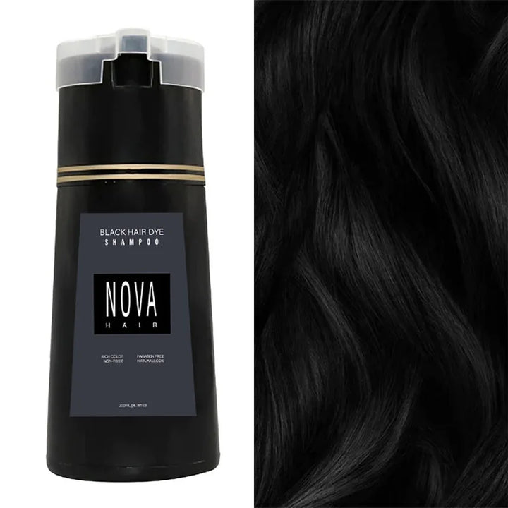 Luvikno | NovaHair Instant Dye Shampoo – Rask fargeoppfriskning for håret