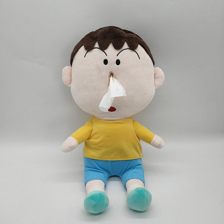 Mini Human Plush Toy Tissue Box | Luvikno