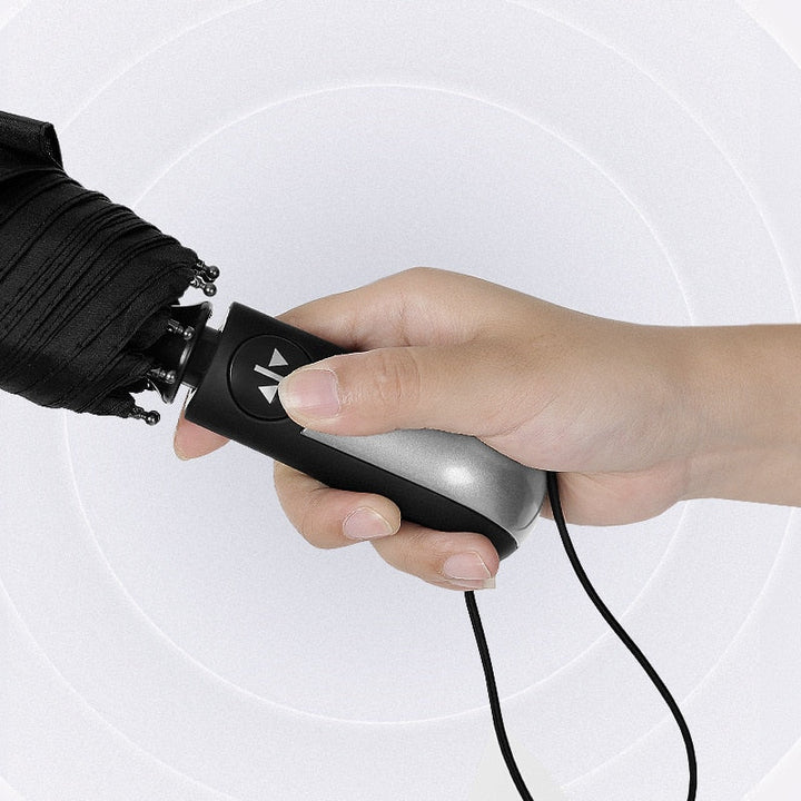 Vindresistent Anti-UV Automatisk Sleek Paraply | Luvikno