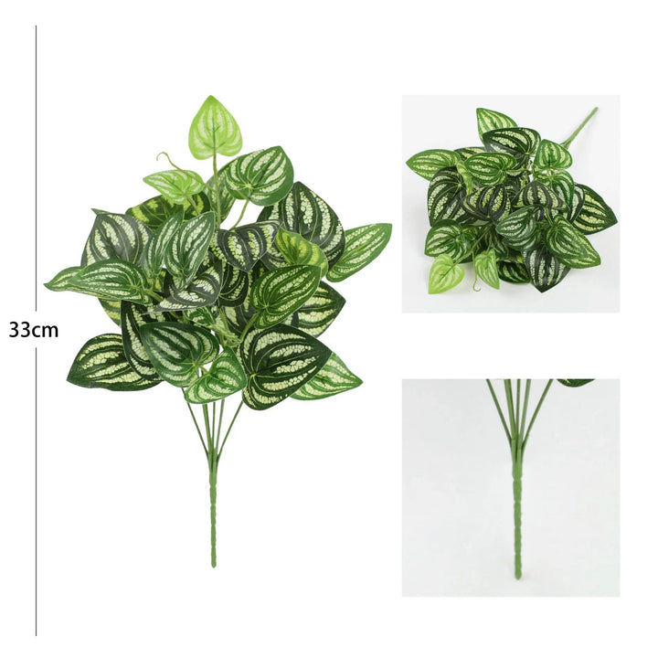 Luvikno | Verdalisse Kunstige Blad Garland med Ekte Planteutseende | Realistisk Tekstur | For Veggdekorasjon, Bryllup & Arrangementer