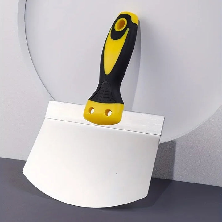 Luvikno | ProFlexa Rustfritt Stål Spatel med Gummihåndtak | Rustfritt & Fleksibelt | For Maling, Puss & DIY Prosjekter