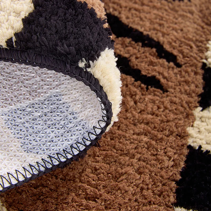Swallowtail Fluffy Badematte | Luvikno