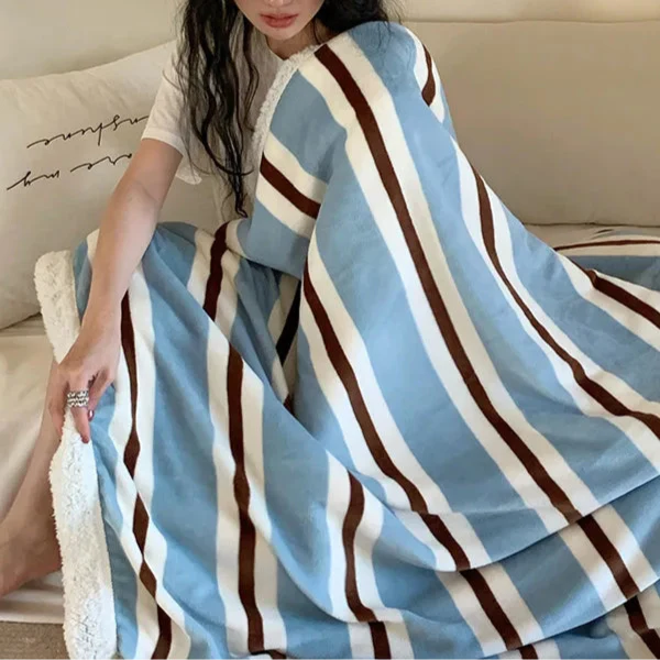 Stripe Sofa Throw | Luvikno
