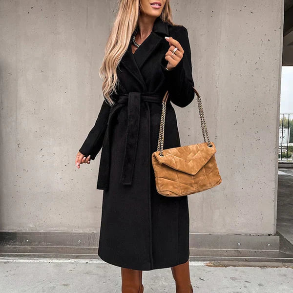 Luvik | stilfull cardigan med belte