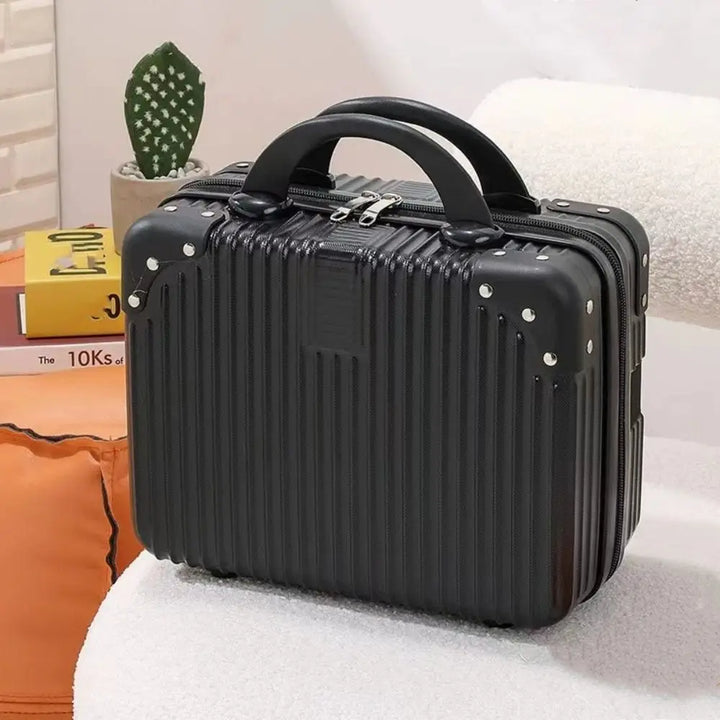 Luvikno | Travellia Mini Kosmetikkveske | Kompakt og Stilig | Hardt Skall laget av ABS+PC | Ideell for Reisen og Sminke