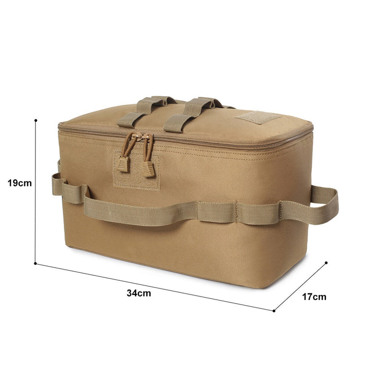 Multi-Compartment Utendørs Sti Camping Slank Oppbevaringsveske | Luvikno