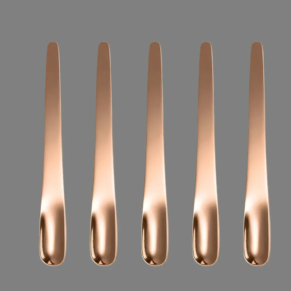 CoffeeSpoonSet - Stilige rustfrie stålskjeer for kaffe og te Luvikno